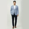 Men’s Light Blue Slim Fit Blazer