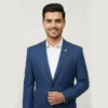 Men’s Navy Blue Slim Fit Blazer